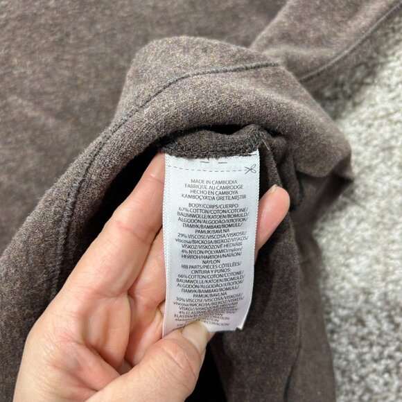 Polo Ralph Lauren Mens Large Performance Brown 1/4 Zip Pullover Sweatshirt - Picture 5 of 7